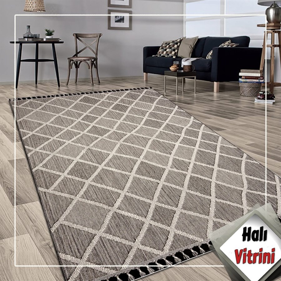 Kreasyon Oda Halısı Modern 160x230 Natura 9964 Gri