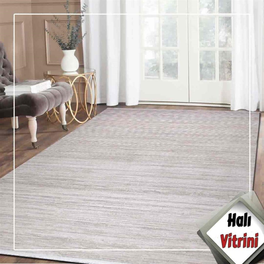 Kreasyon Salon Halısı Düz 200x290 Elkenz 7555 Vizon