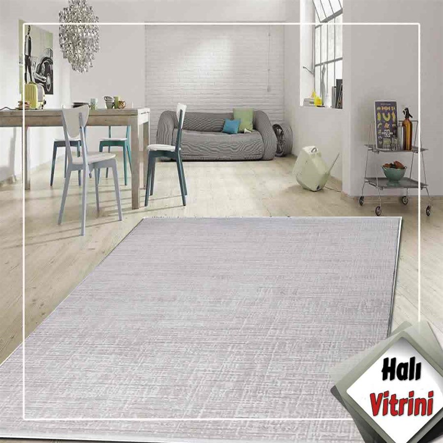 Kreasyon Salon Halısı Modern 200x290 Elkenz 7554 Krem