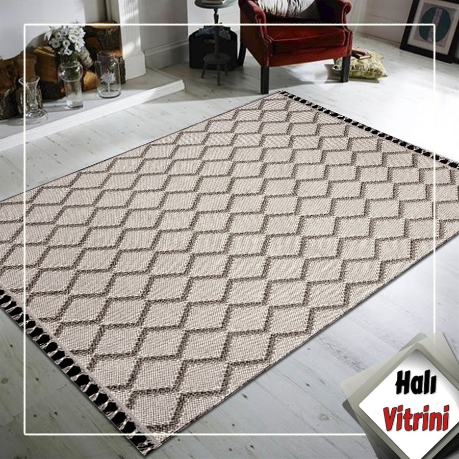 Kreasyon Salon Halısı Modern 200x290 Natura 9963 Bej