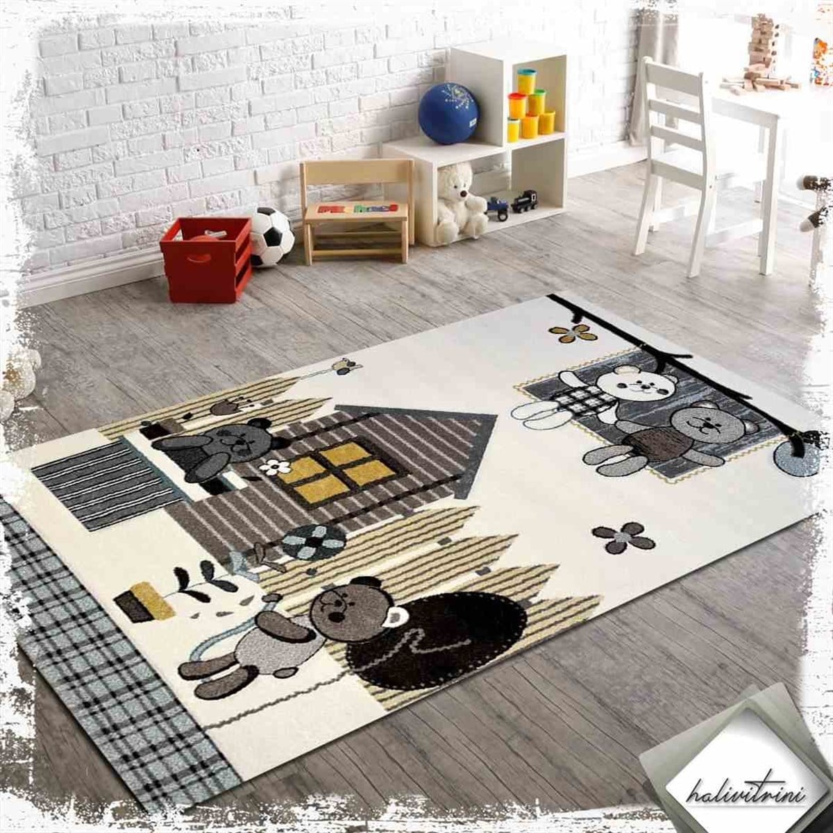 Merinos Çocuk Halısı 160x230 Torino 21902 760 Krem