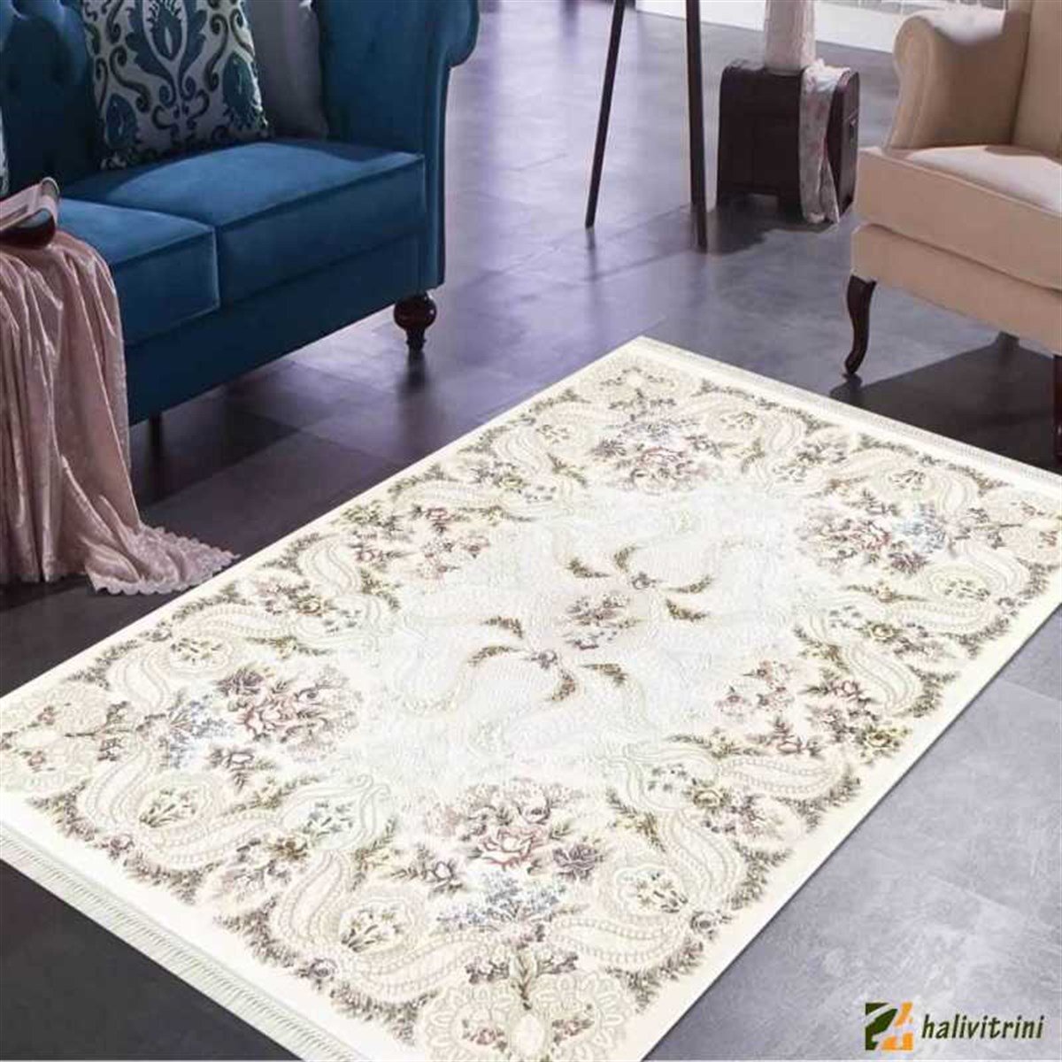 Merinos Daire halı 160x160 Prestij 15366060 Vizon