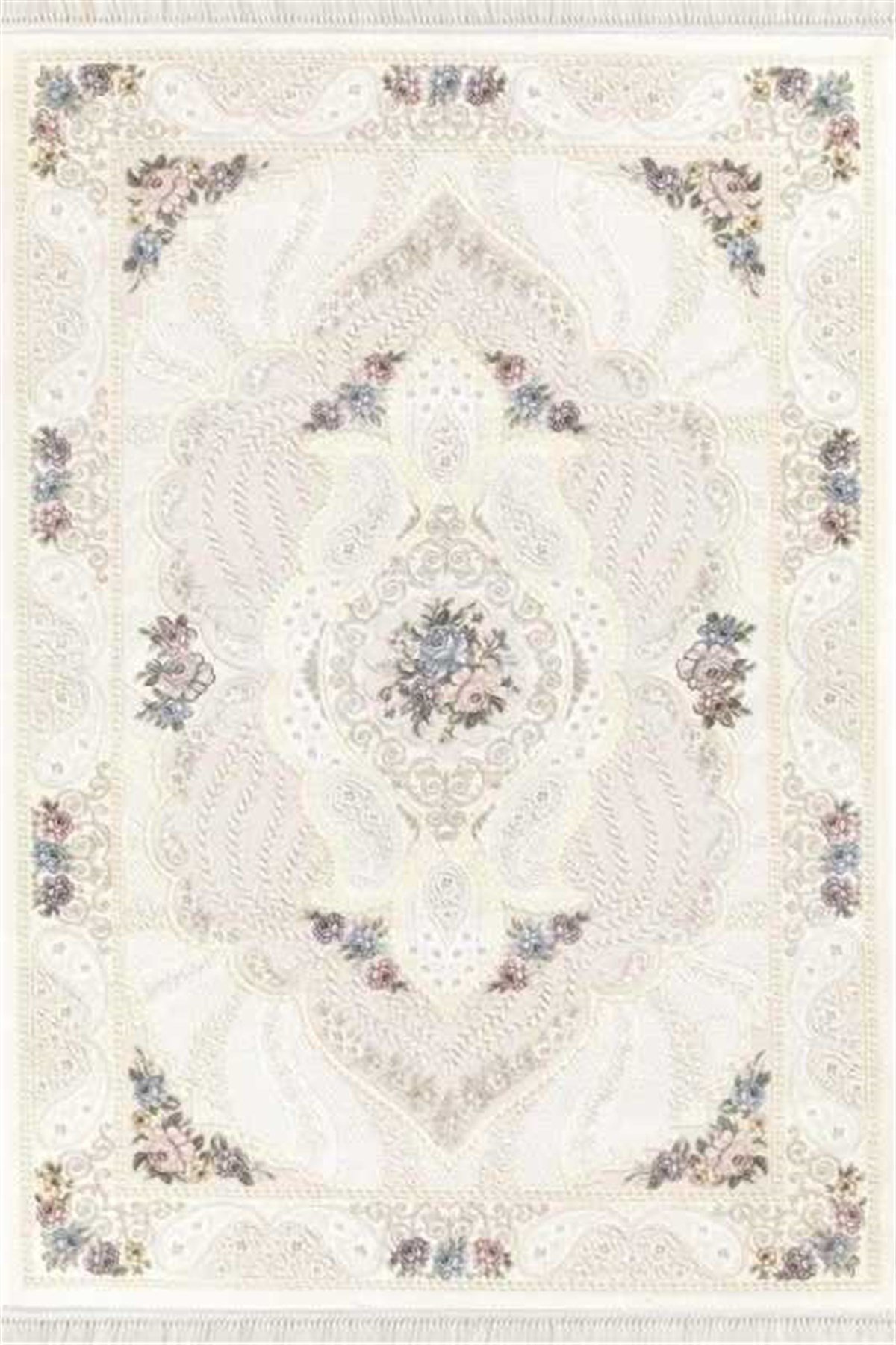 Merinos Daire halı 160x160 Prestij 15311 060 Pembe