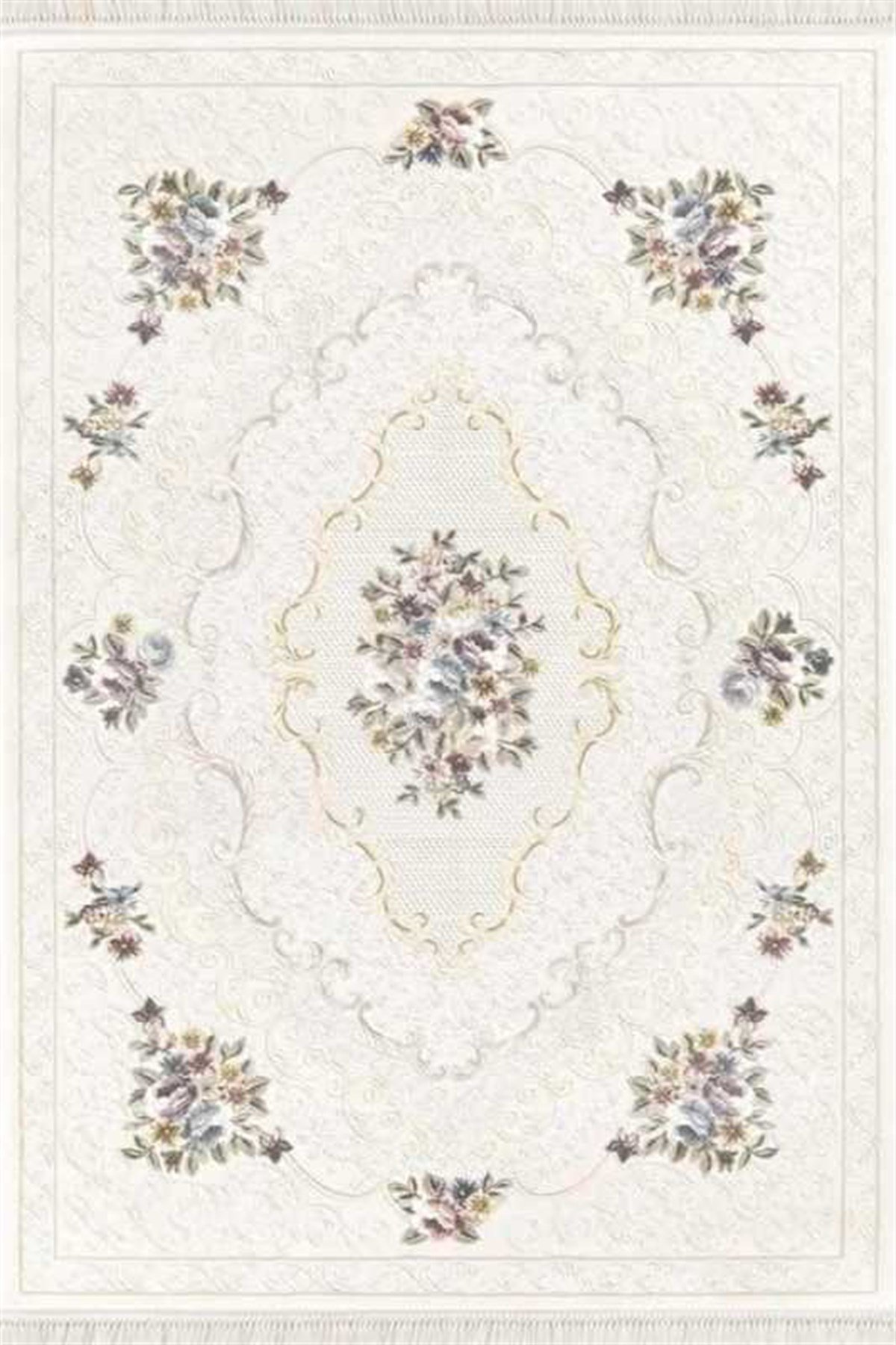 Merinos Daire halı 160x160 Prestij 15367060 Krem