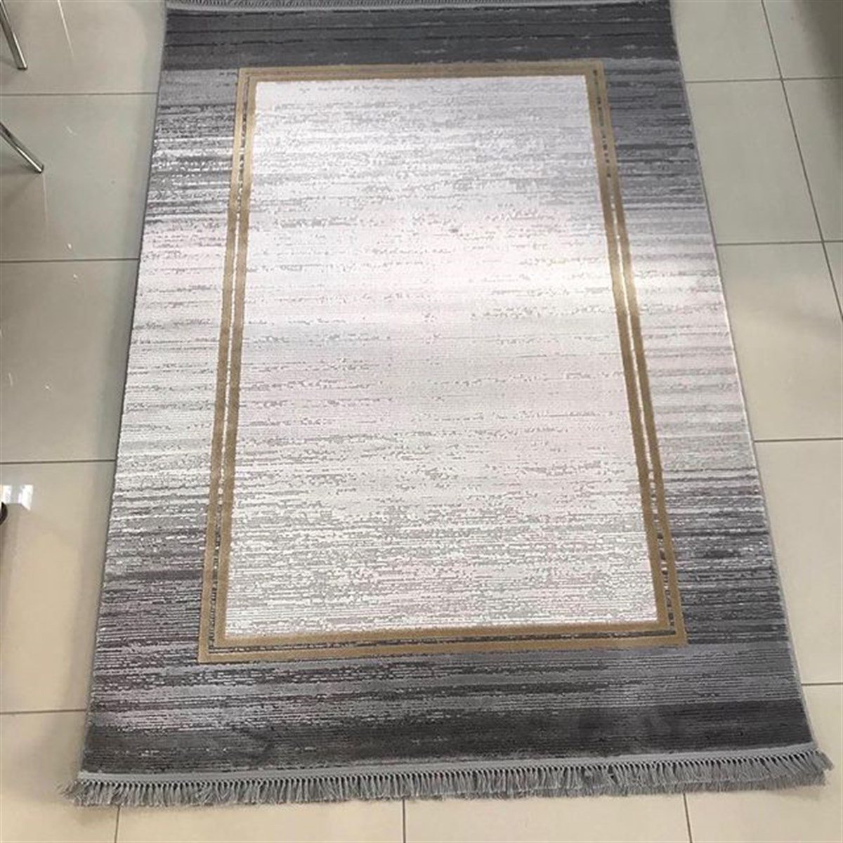 Merinos Oda Halısı 180x250 Rodin 34675 090 Gri Sarı