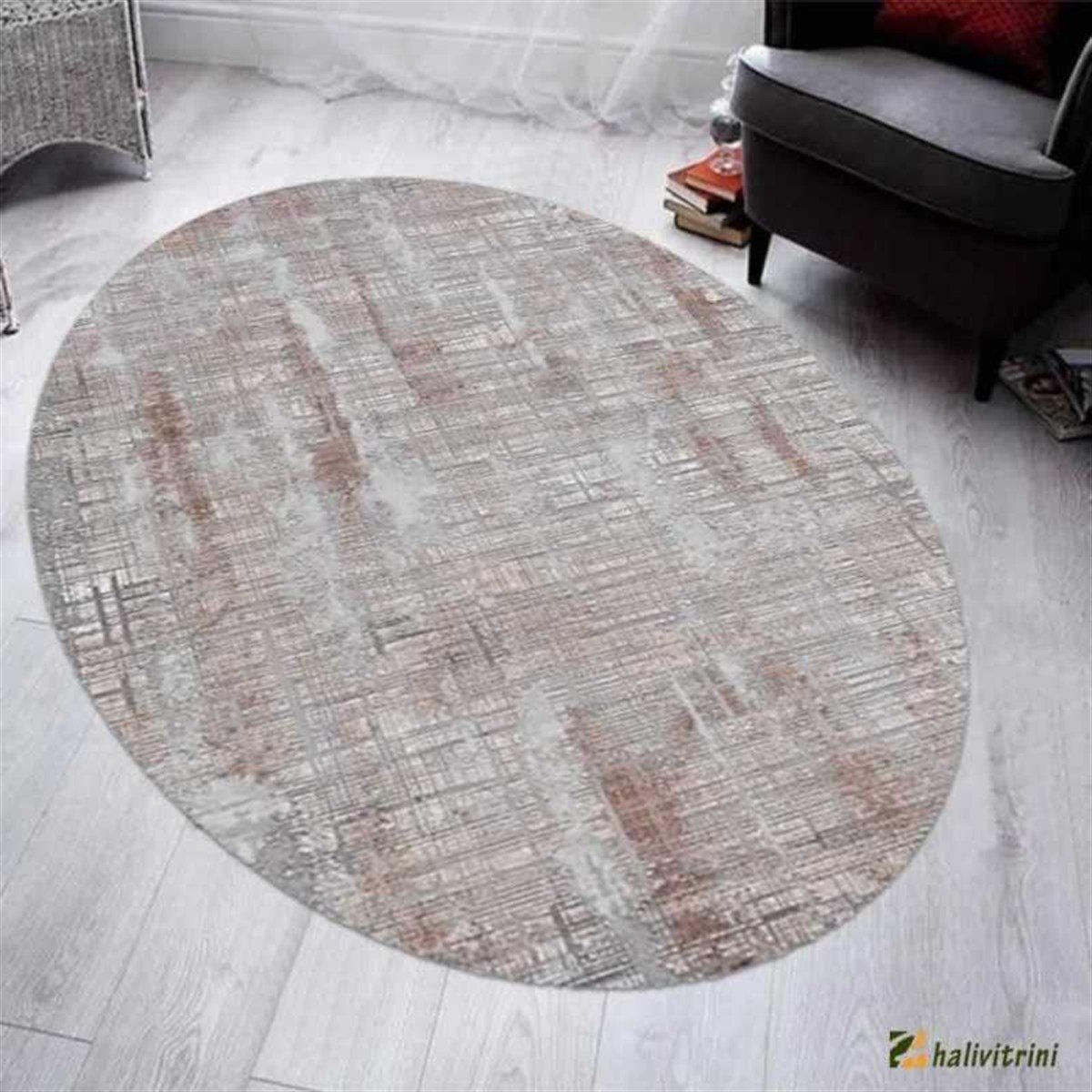 Merinos Oval halı 160x230 Therapy 19117 020 Vizon