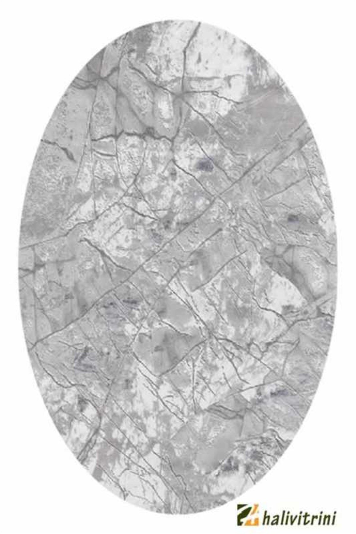 Merinos Oval halı 160x230 Therapy 19119 030 Mavi