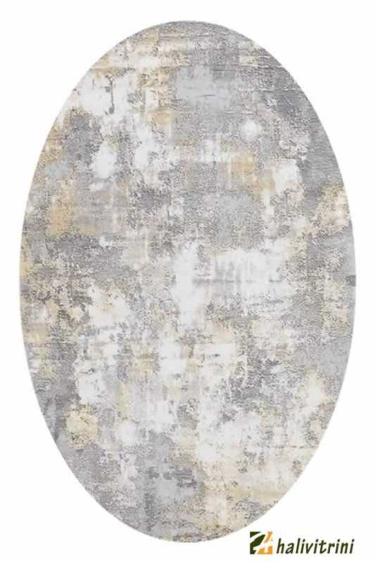 Merinos Oval halı 160x230 Therapy 19126 095 Gri