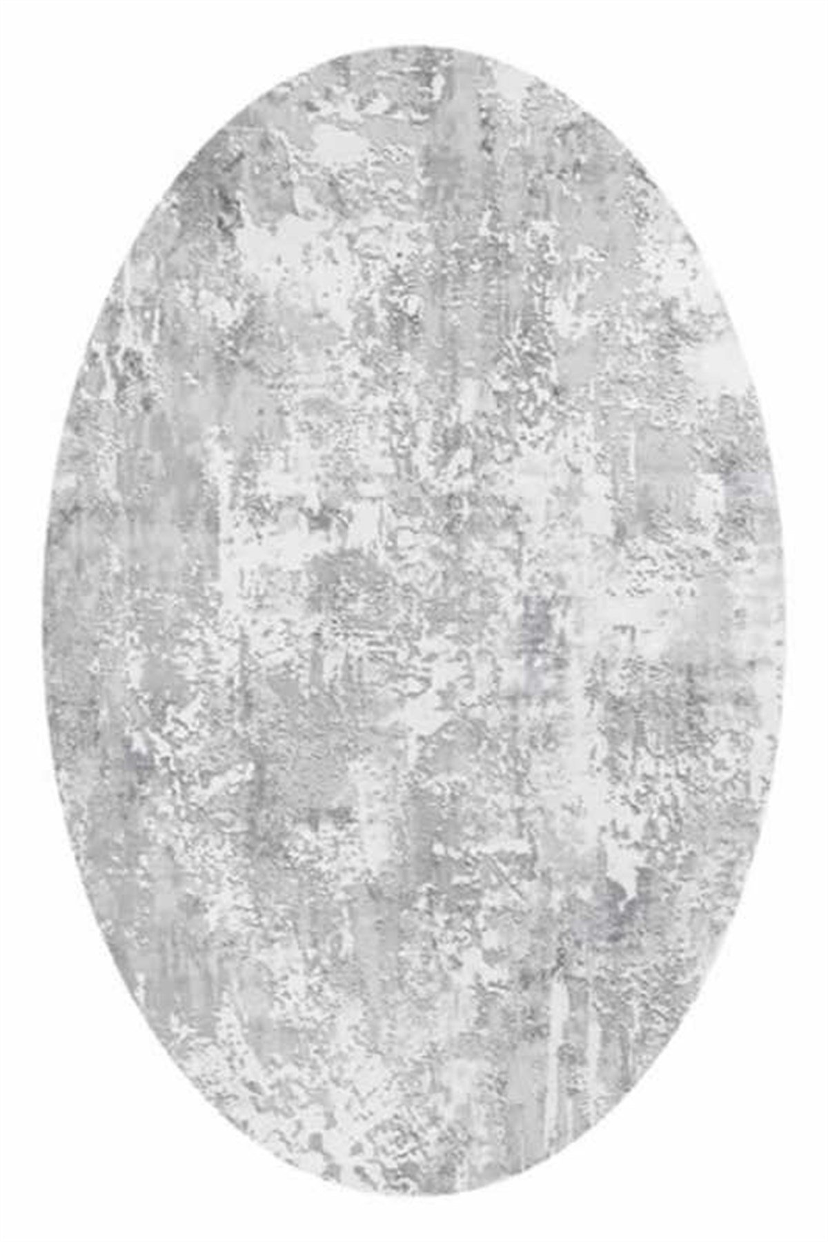 Merinos Oval halı 160x230 Therapy 19137 030 Gri Mavi