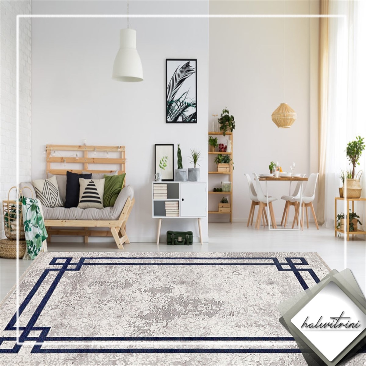 Merinos Salon Halısı 180x250 Therapy 33260 030 Gri
