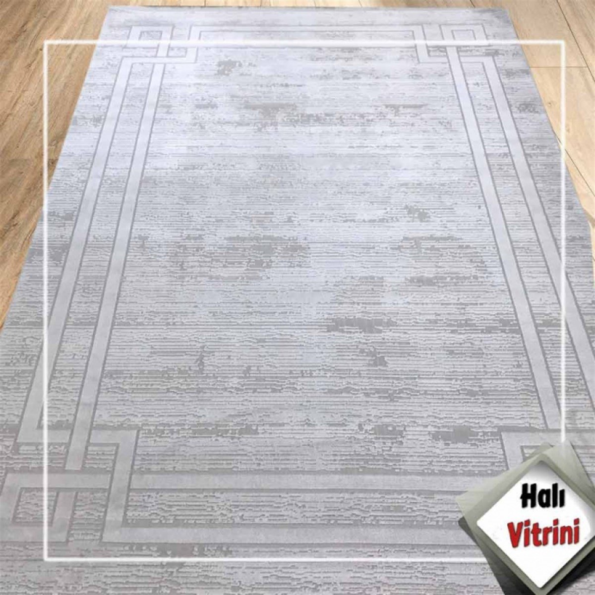 Merinos Salon Halısı 200x290 Bamboo Lavi 34666 095 Gri