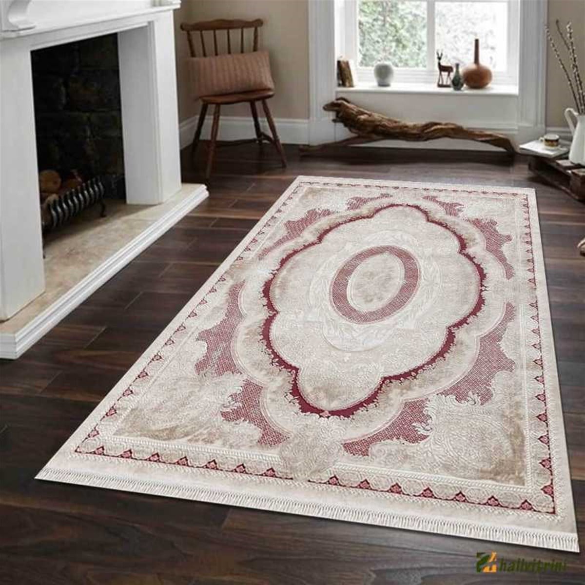 Merinos Salon Halısı 200x290 Rodin 19774 011 Krem