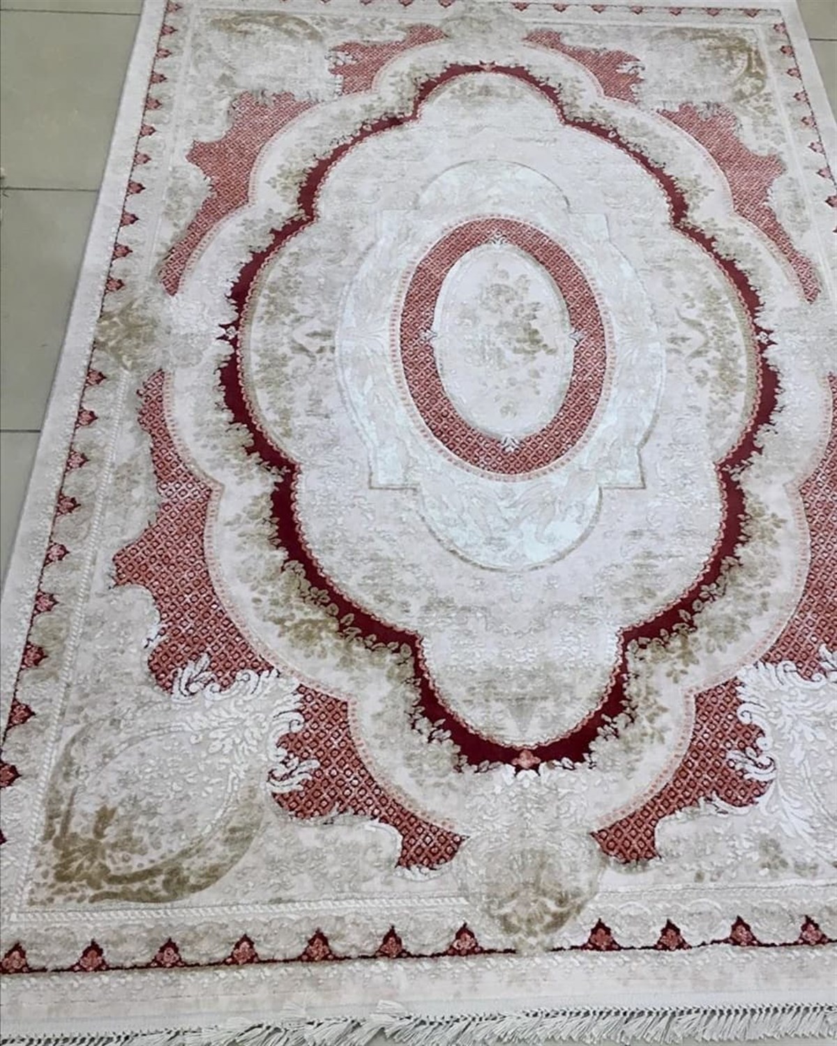 Merinos Salon Halısı 200x290 Rodin 19774 011 Krem