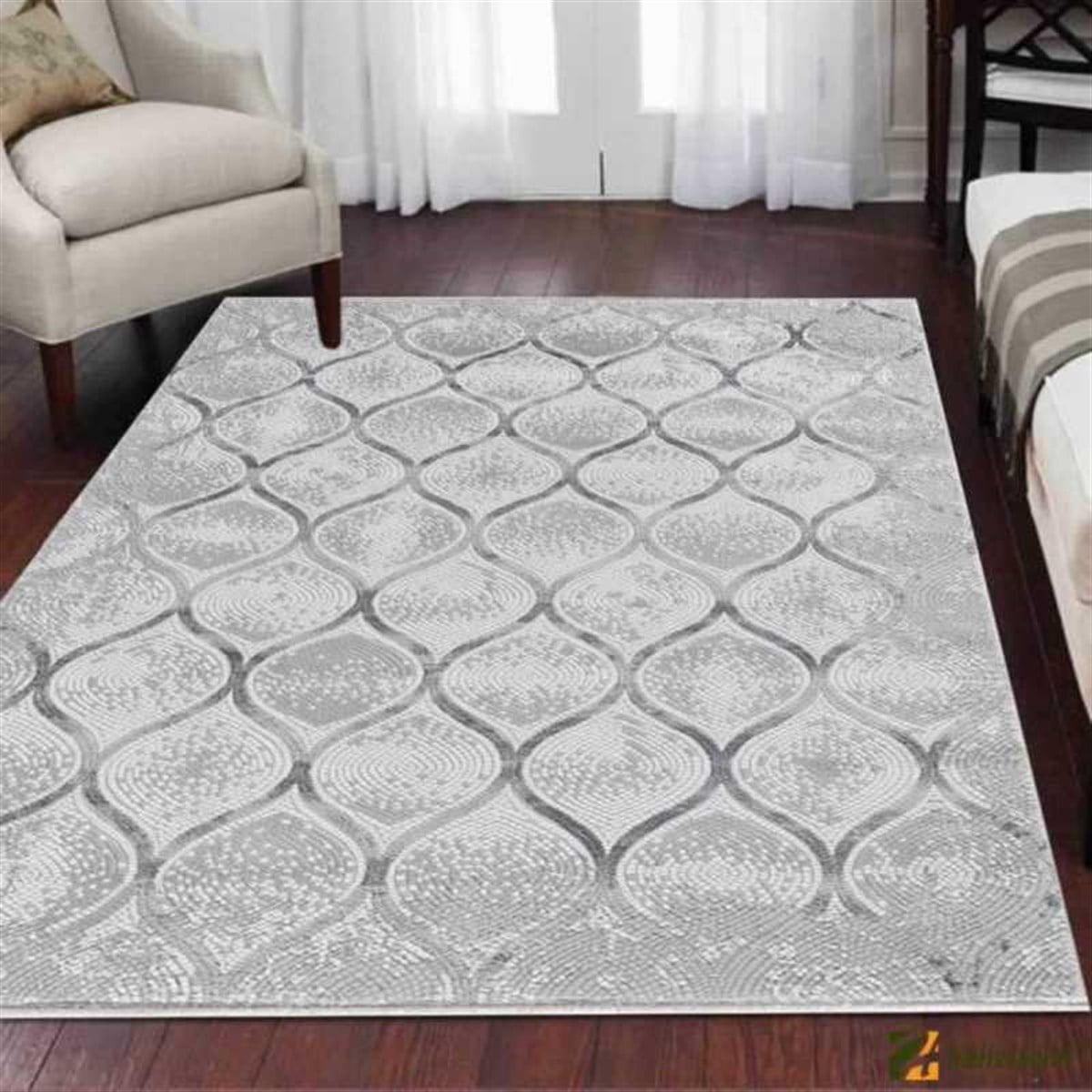 Merinos Salon Halısı 200x290 Therapy 19111 030 Gri Mavi