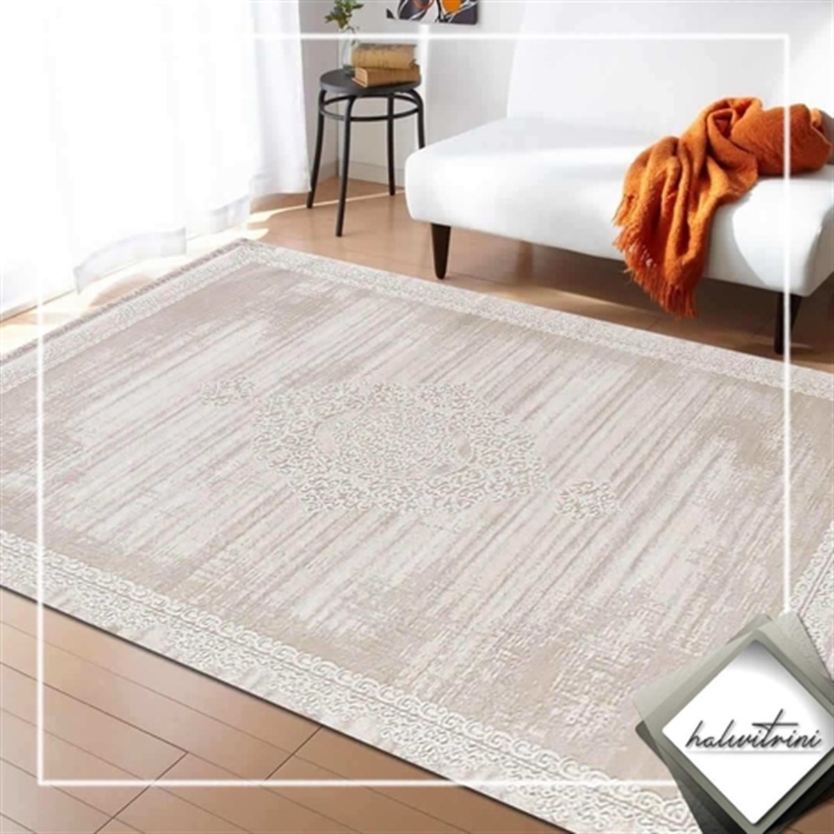 Merinos Yolluk Halısı 100x200 Rodin 19770 60 Vizon