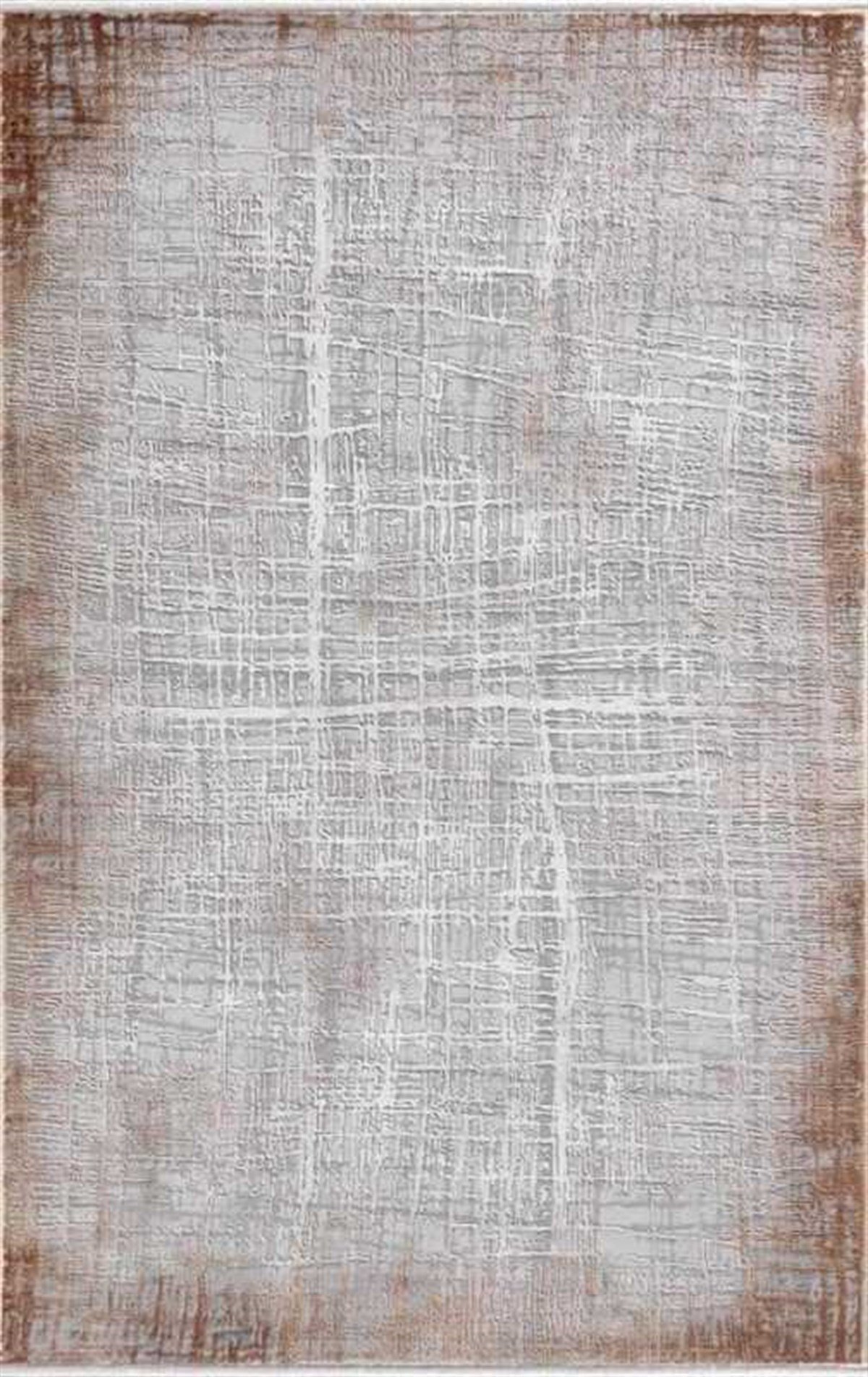 Merinos Yolluk Halısı 100x200 Therapy 19116 020 Gri Kahve