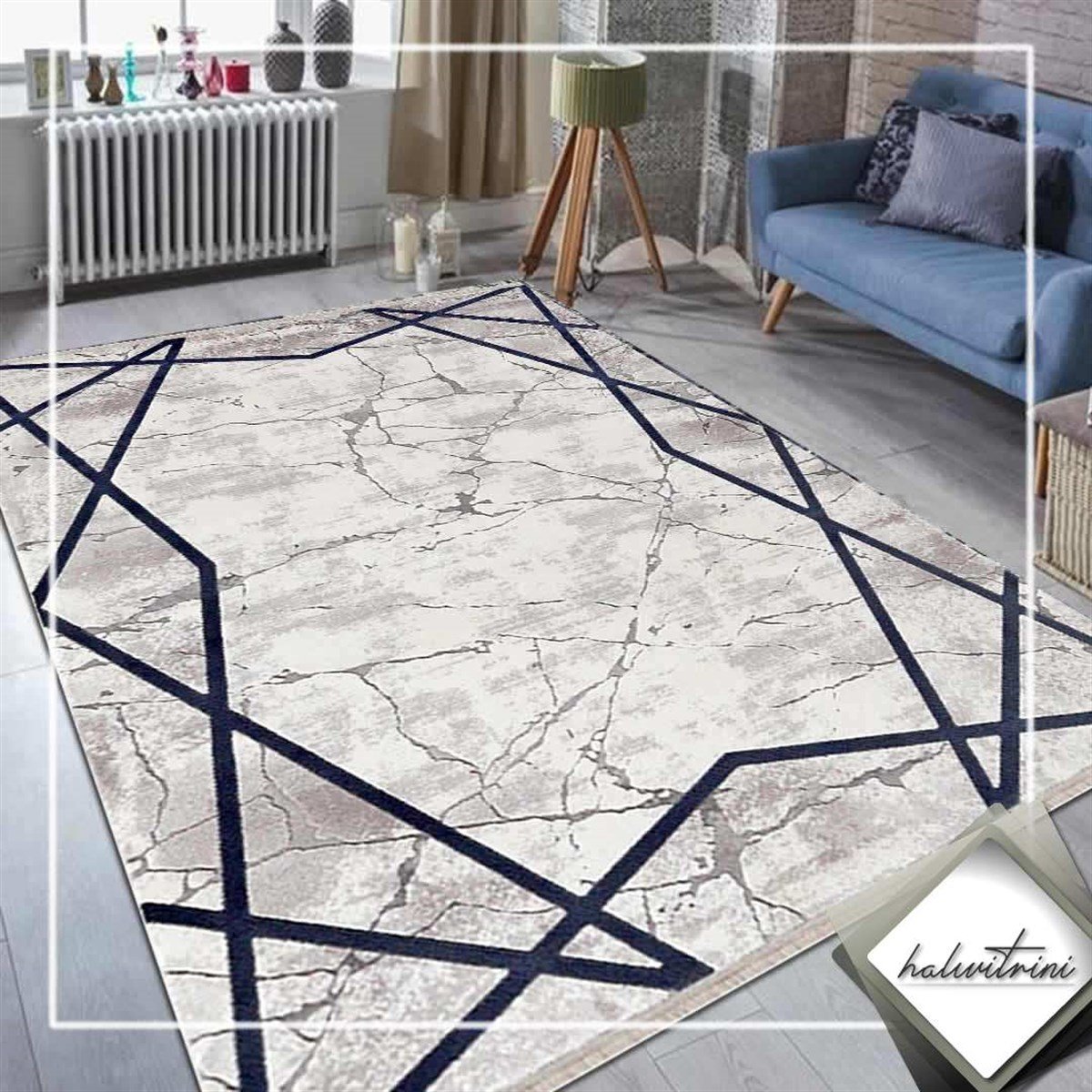 Merinos Yolluk Halısı 100x200 Therapy 33261 030 Gri