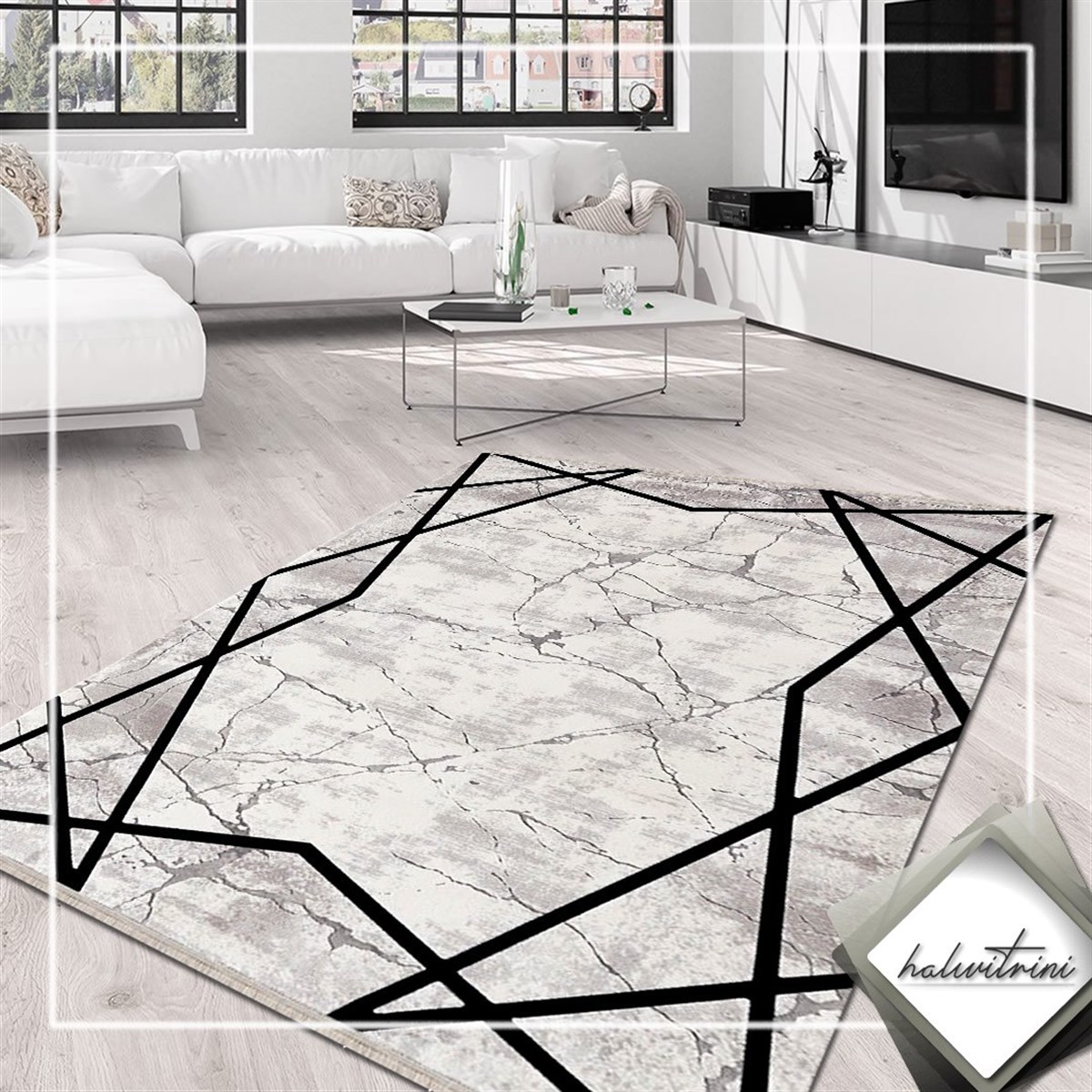 Merinos Yolluk Halısı 100x200 Therapy 33261 090 Gri