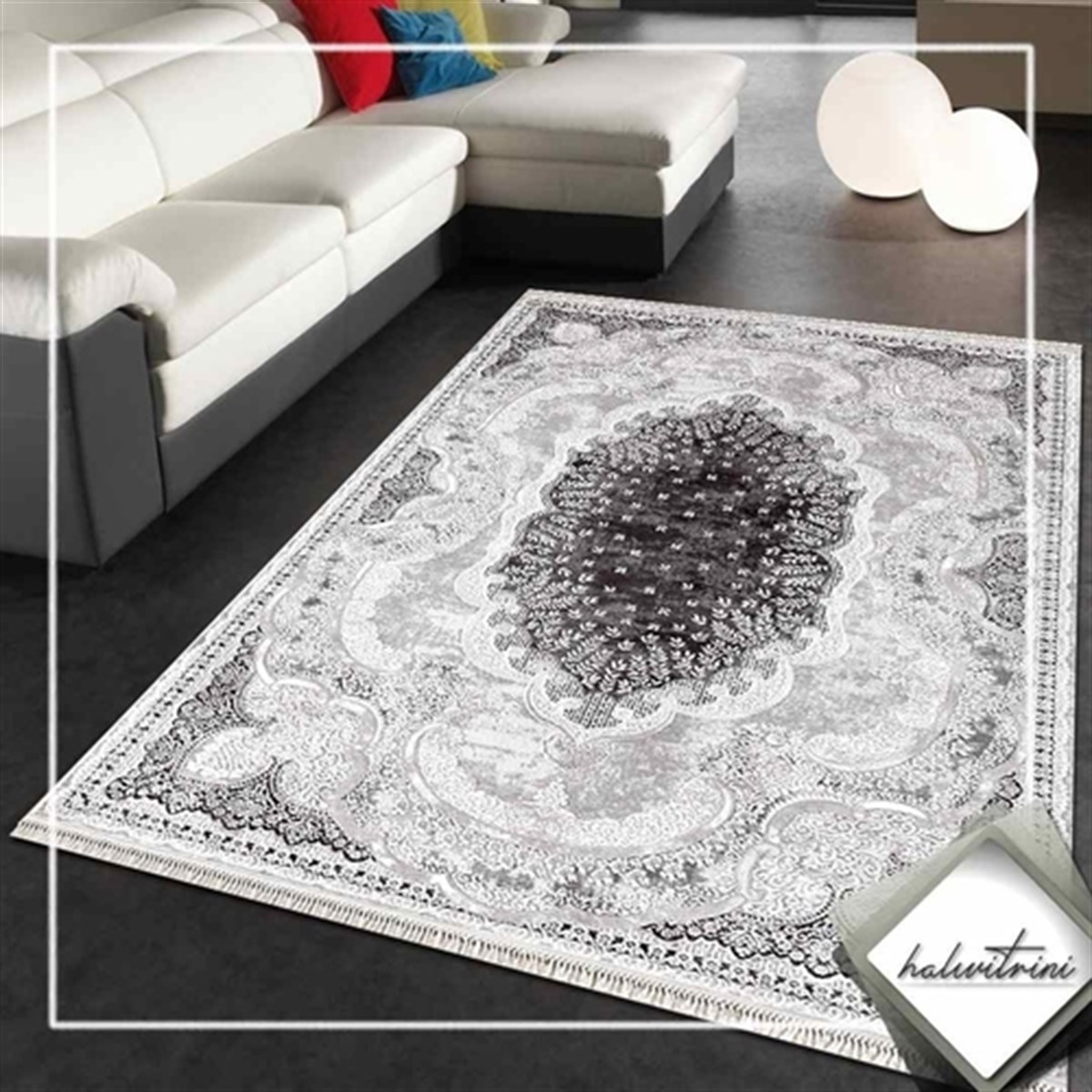 Merinos Yolluk Halısı 100x300 Rodin 19777 095 Gri