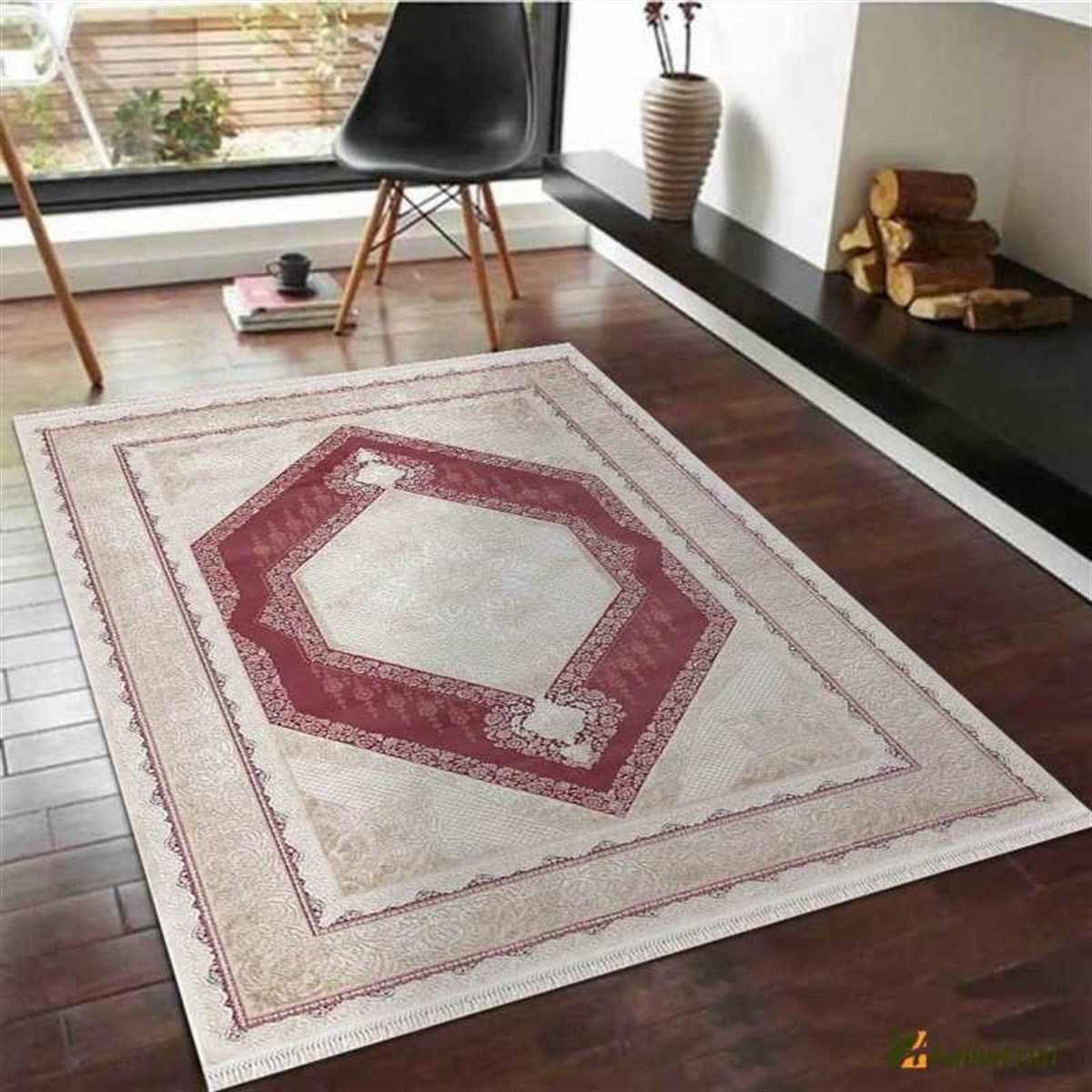 Merinos Yolluk Halısı 80x300 Rodin 19769 010 Mürdüm