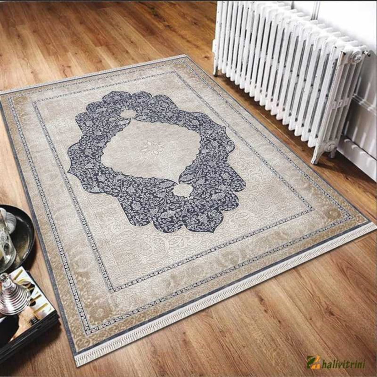 Merinos Yolluk Halısı 80x300 Rodin 19776 035 Vizon Turkuaz