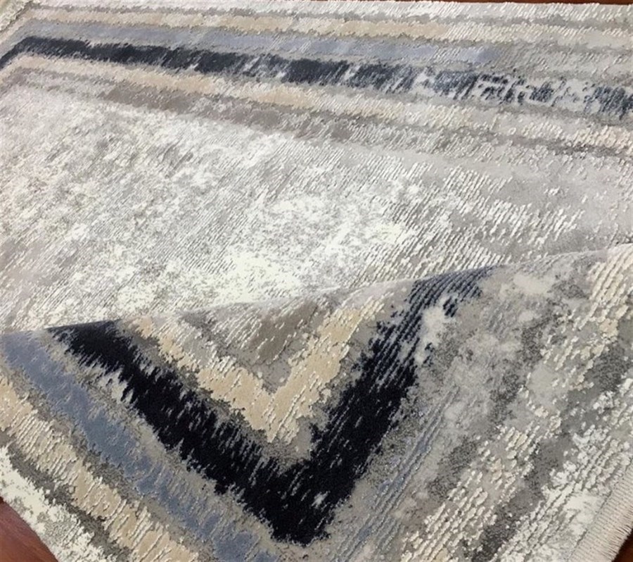 Padişah Oda Halısı 160x230 Eternity 31972 030 Lacivert Bej Gri