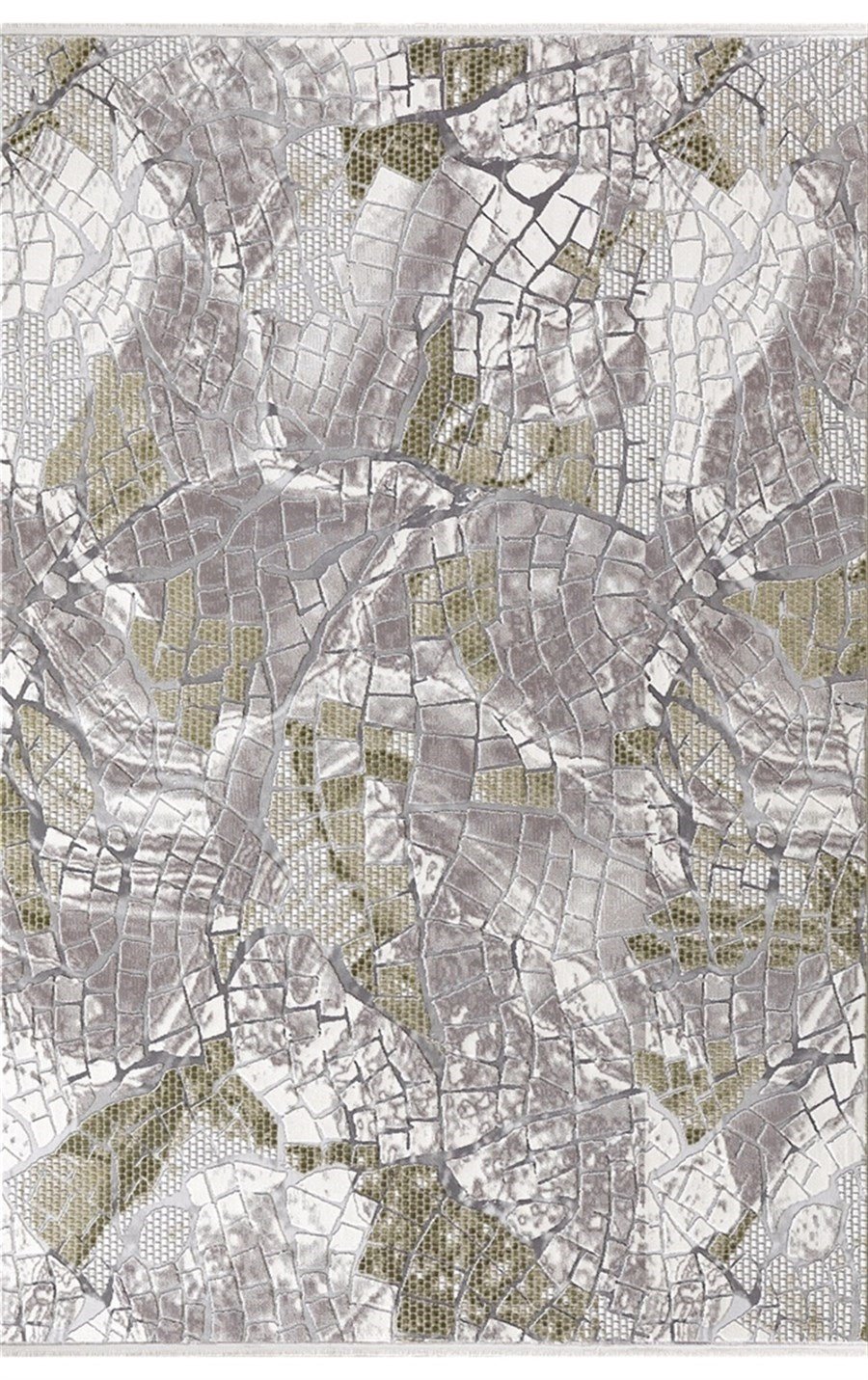 Padişah Oda Halısı 160x230 Eternity 31969 040 Yeşil Gri Bej