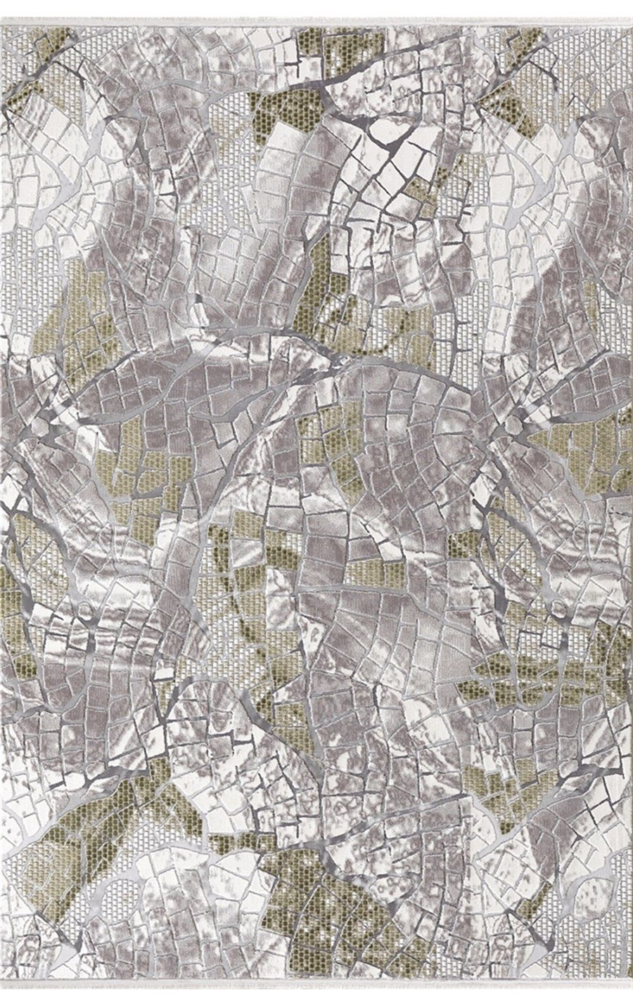 Padişah Oda Halısı 160x230 Eternity 31969 040 Yeşil Gri Bej