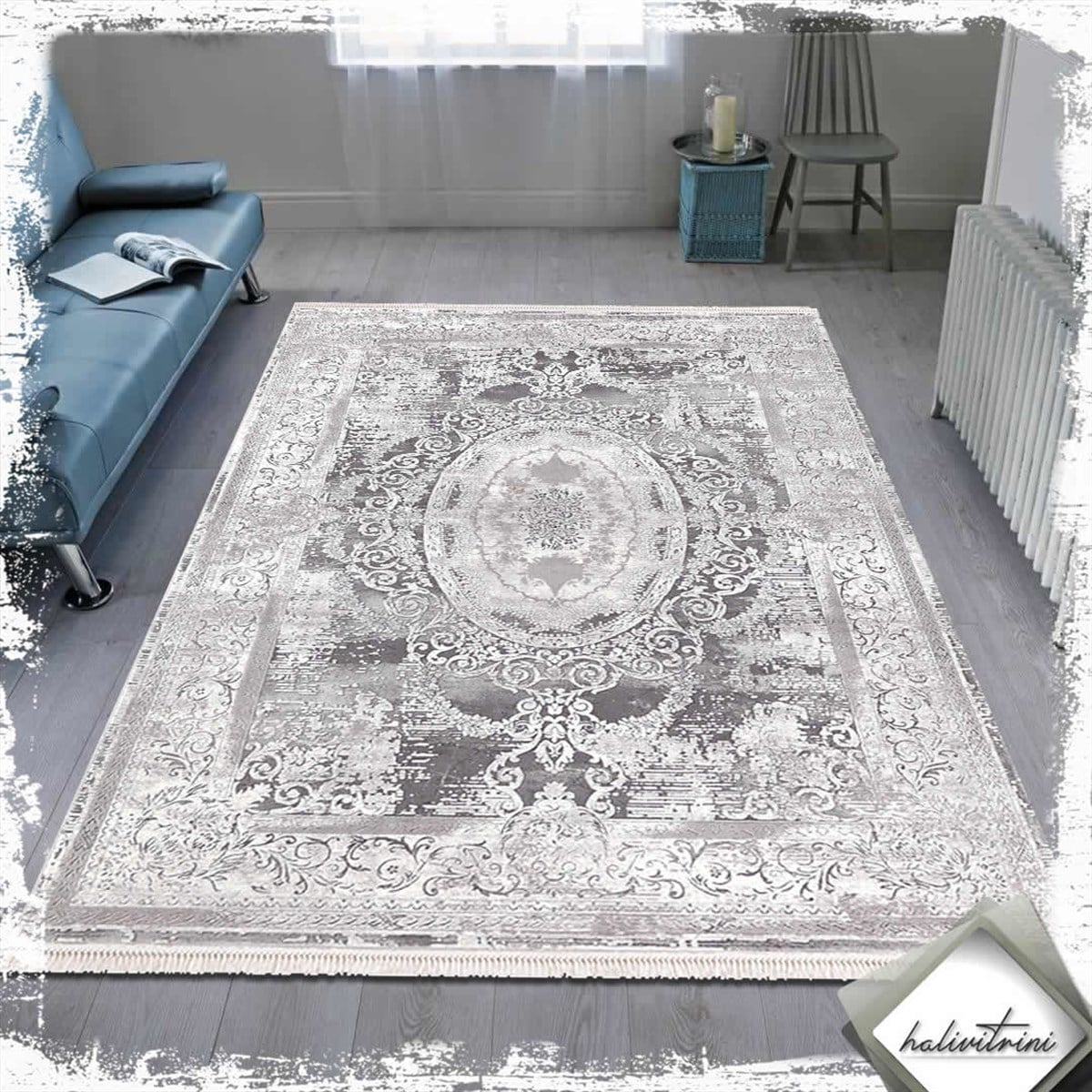 Padişah Oda Halısı 160x230 Santo 31881 095 Gri Bej