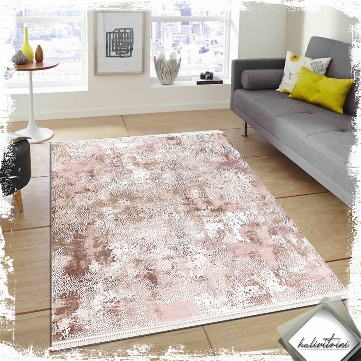 Padişah Salon Halısı 200x290 Santo 31879 080 Açık kahve