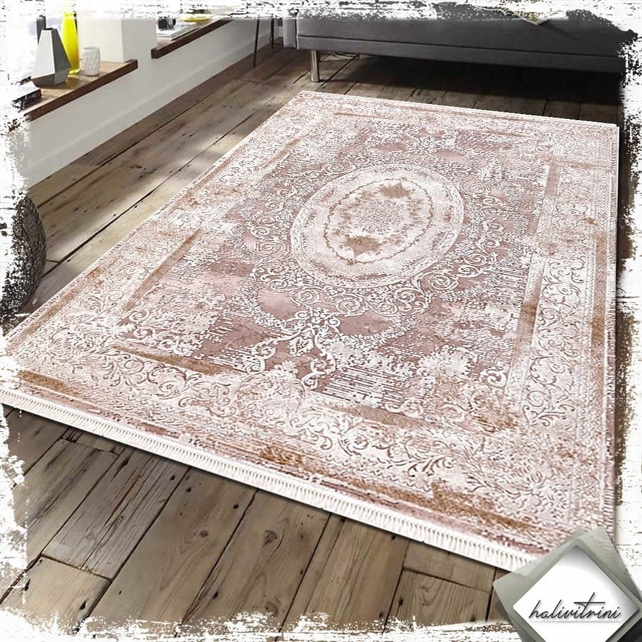 Padişah Yolluk Halısı 80x300 Santo 31881 080 Pudra Bej