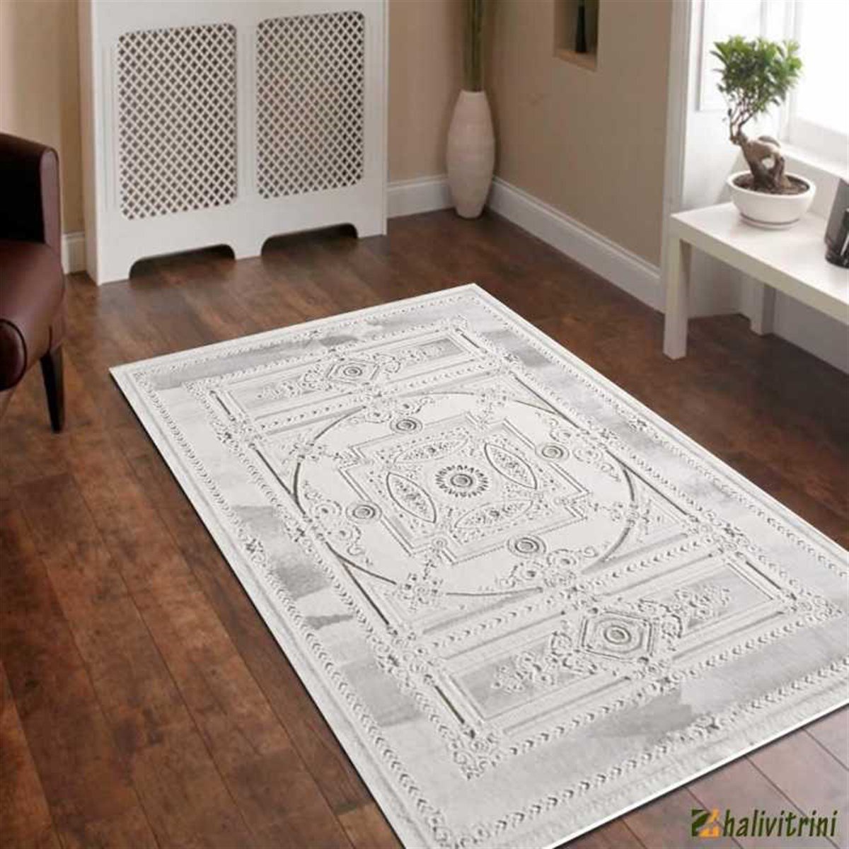 Royal Salon Halı 200x290 Borneo 2450C Krem