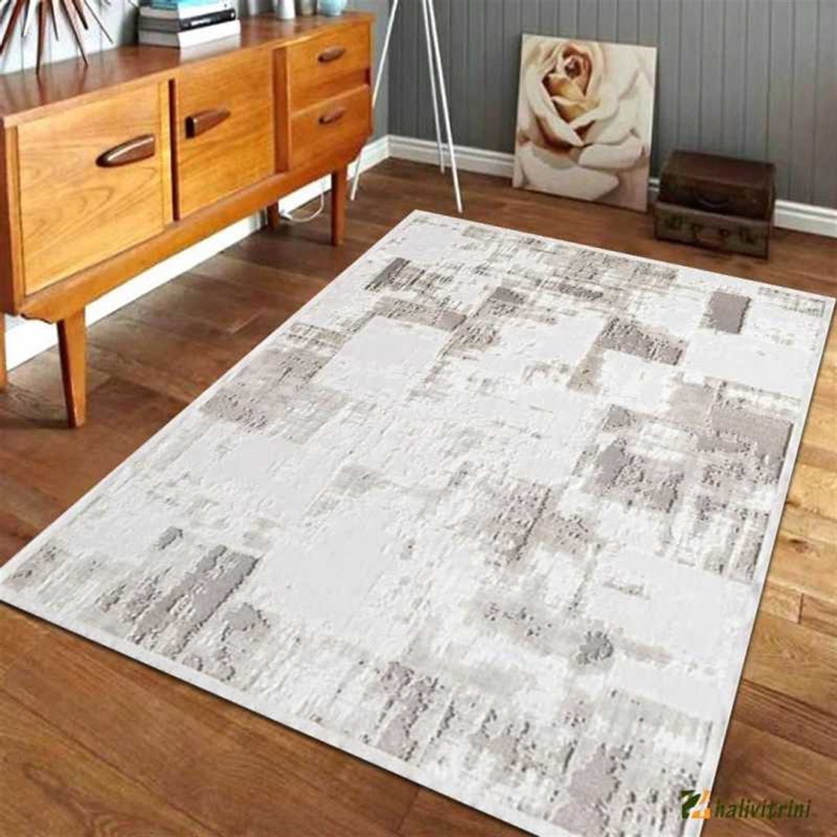 Royal Salon Halı 200x290 Borneo 2464C Krem