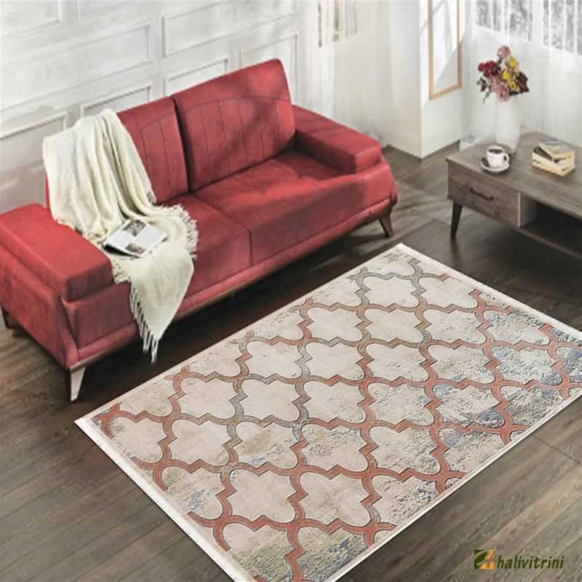 Royal Salon Halı 200X290 Çınar CN19E Kiremit