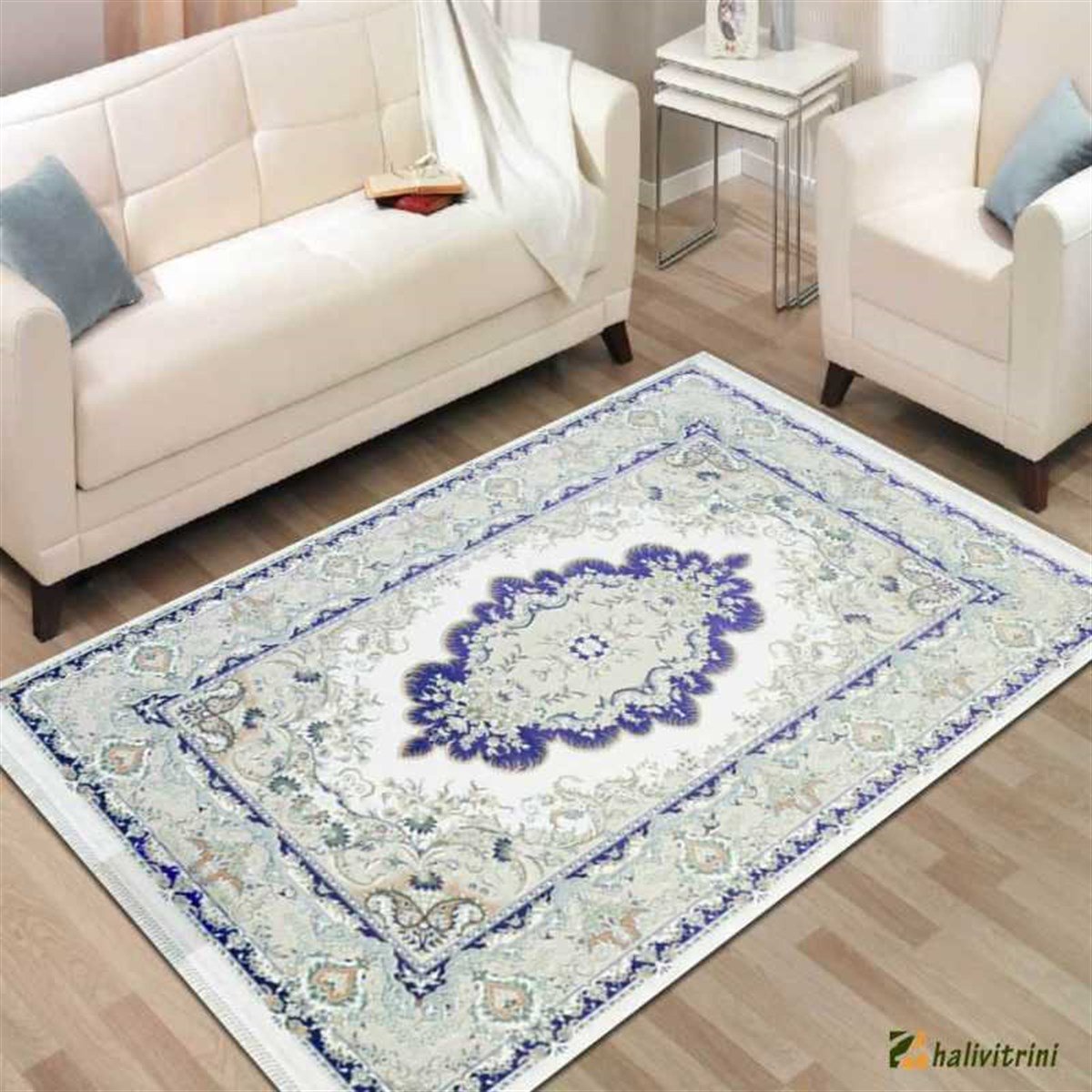 Royal Salon Halı 200x290 Yakamoz F010A Mavi