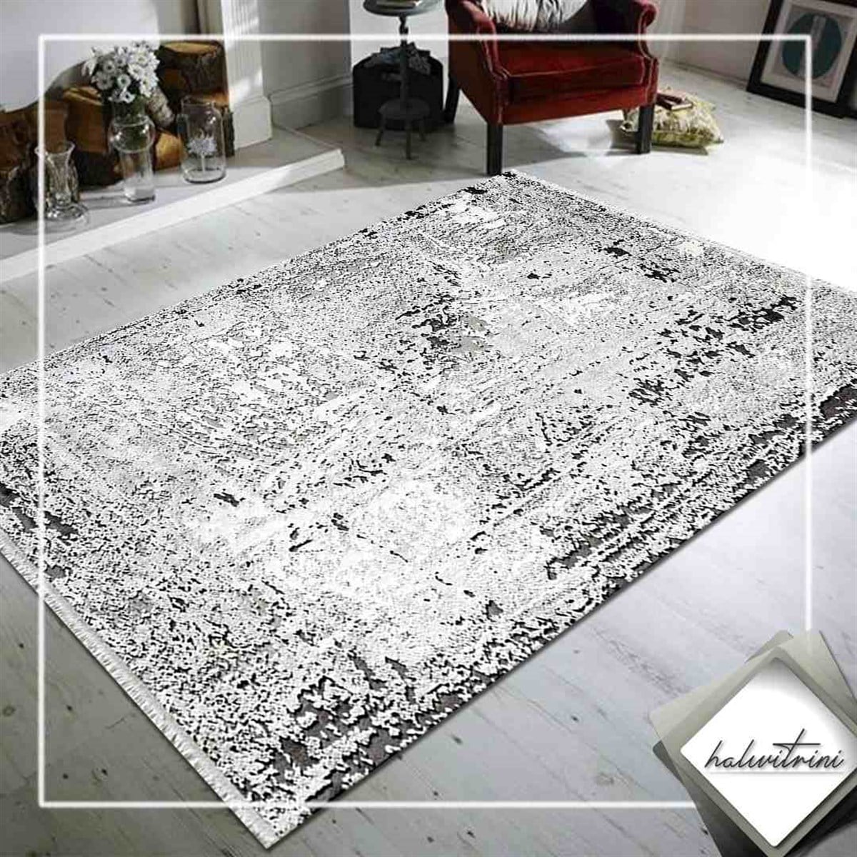 Royal Salon Halısı 200x290 Hermes HE31E Krem
