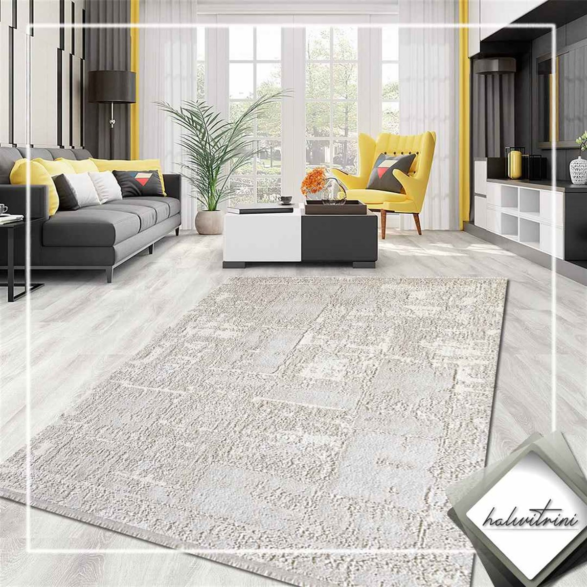 Royal Salon Halısı 200x290 Lootus L001B Bej