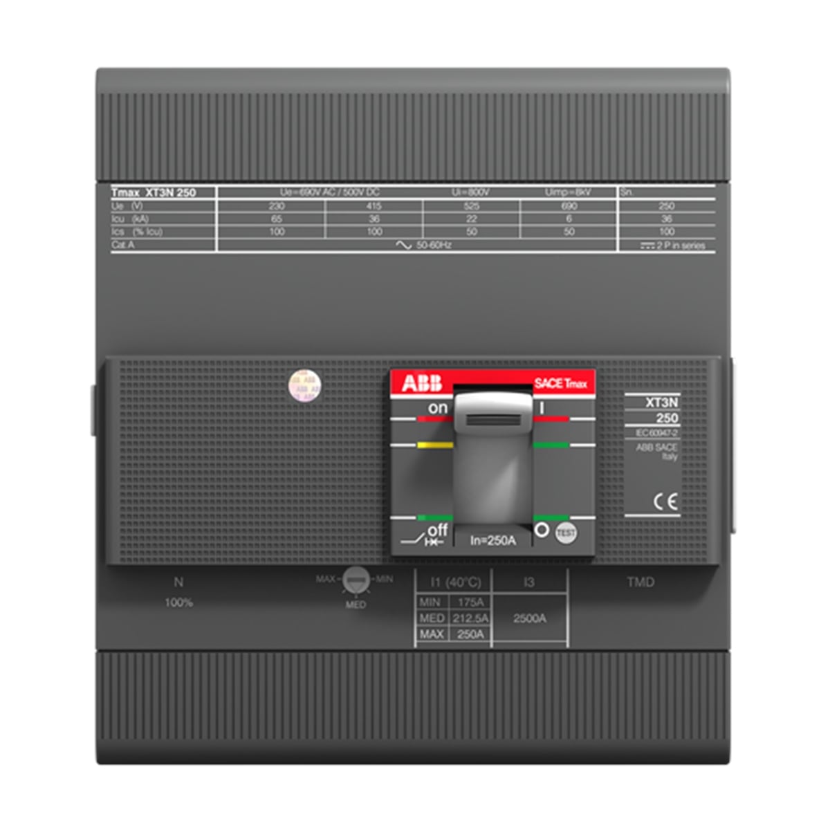 4*200A InN=100% 36kA TMD Kompakt Tip Devre Kesici buyukelektromarket.com ABB