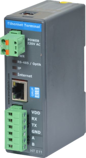 ETHERNET TERMİNAL (SAYAÇ/MODBUS) buyukelektromarket.com Grup Arge