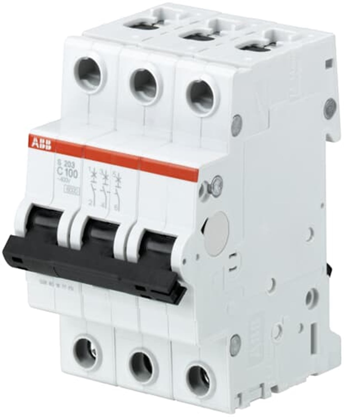 S 203-C 100 3*100A 6kA C Tipi Otomatik Sigorta buyukelektromarket.com ABB