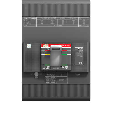 XT3S 250 TMD 200-2000 3p F F buyukelektromarket.com ABB