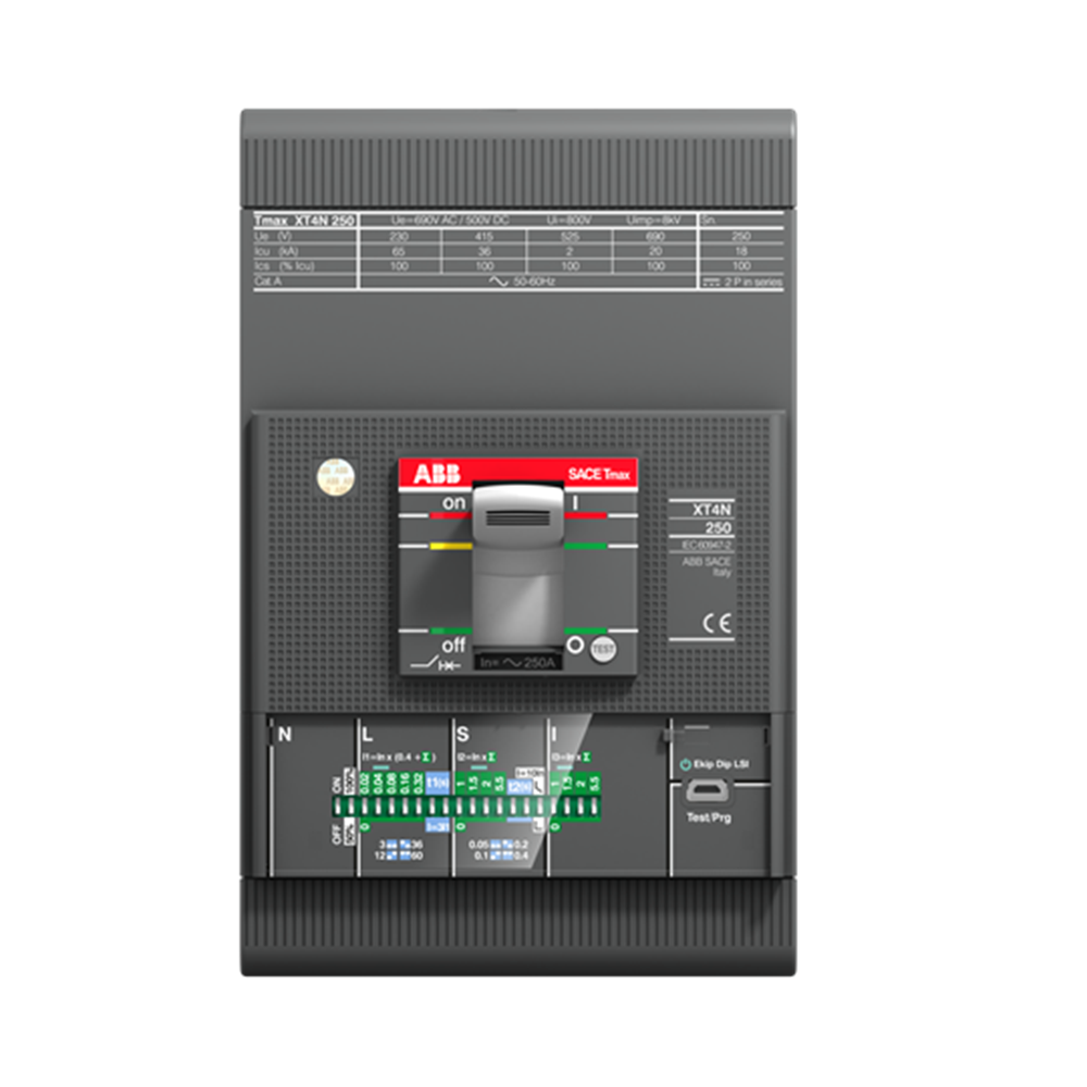 XT4S 250 Ekip I In=250A 3p F F buyukelektromarket.com ABB