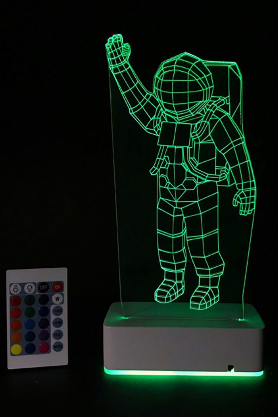 3D Astronot Masaüstü Dekoratif Led Lamba