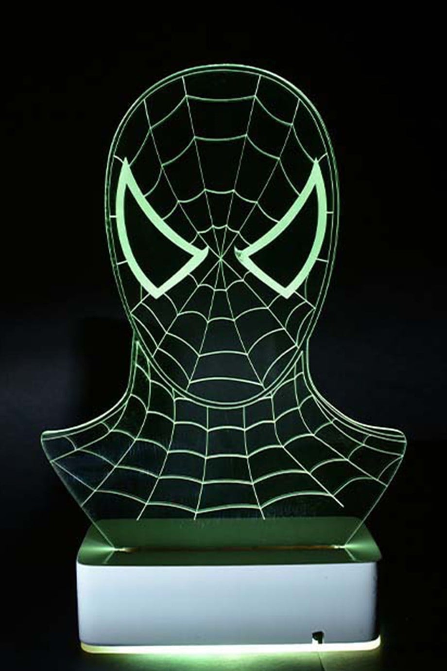 3D Spiderman Örümcek Adam 16 Renk Gece Lambası