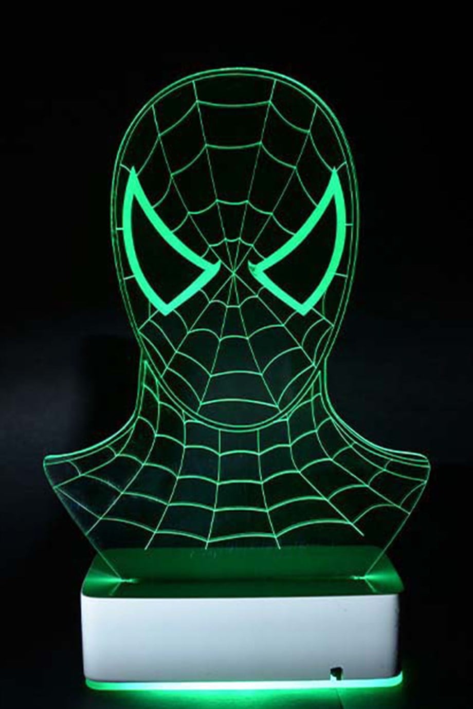 3D Spiderman Örümcek Adam 16 Renk Gece Lambası