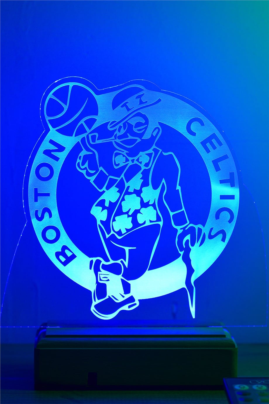 Boston Celtics NBA 16 Renk Gece Lambası