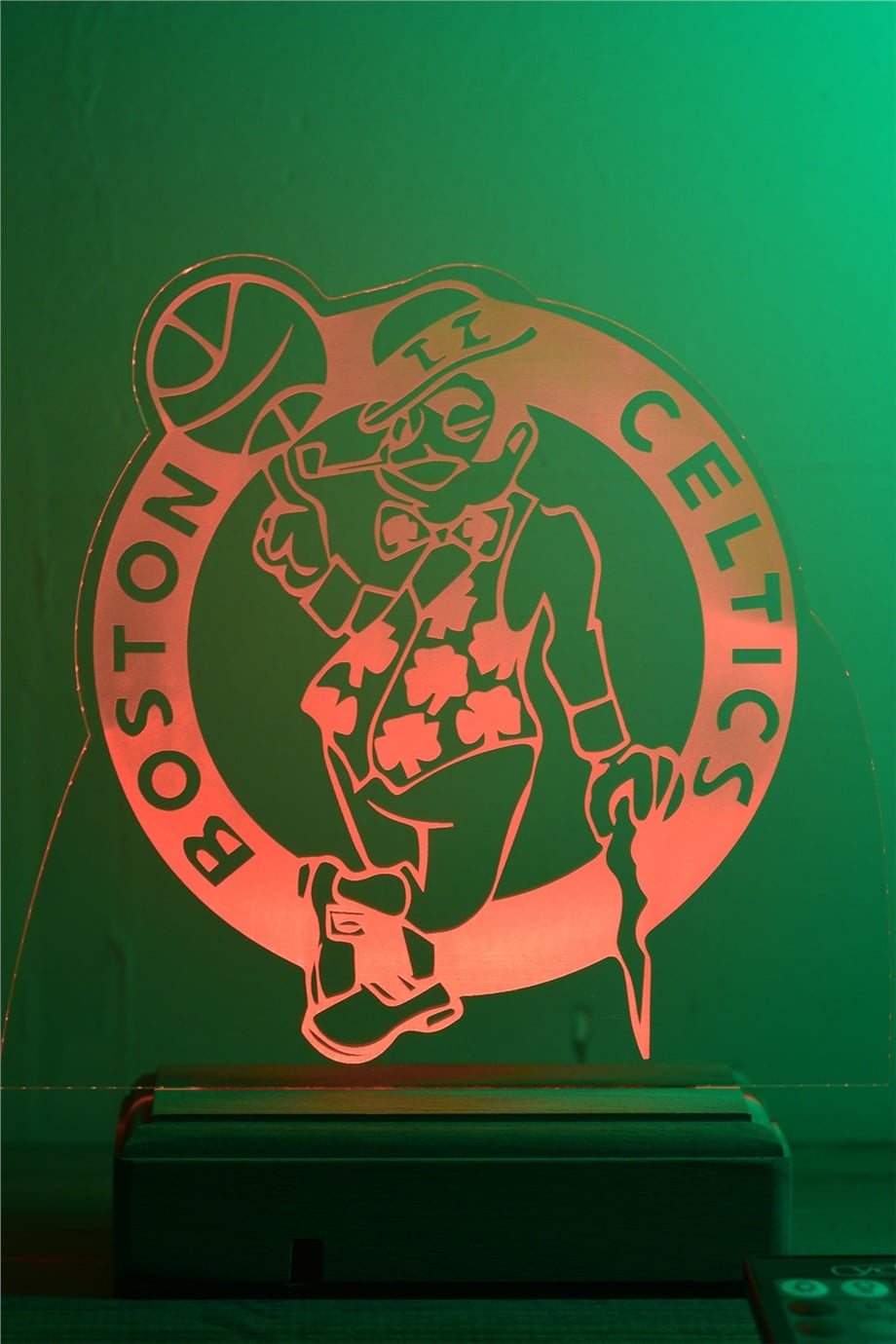 Boston Celtics NBA 16 Renk Gece Lambası