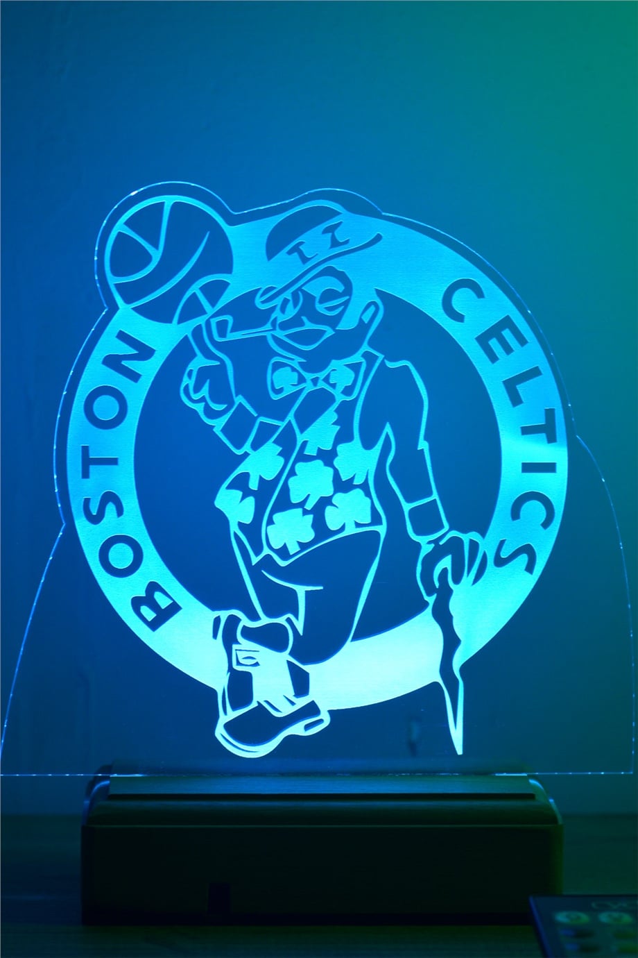 Boston Celtics NBA 16 Renk Gece Lambası