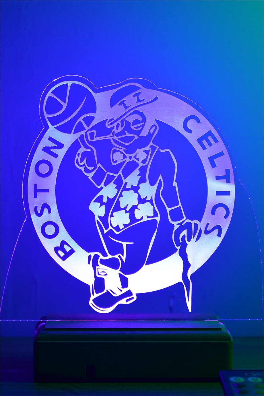 Boston Celtics NBA 16 Renk Gece Lambası