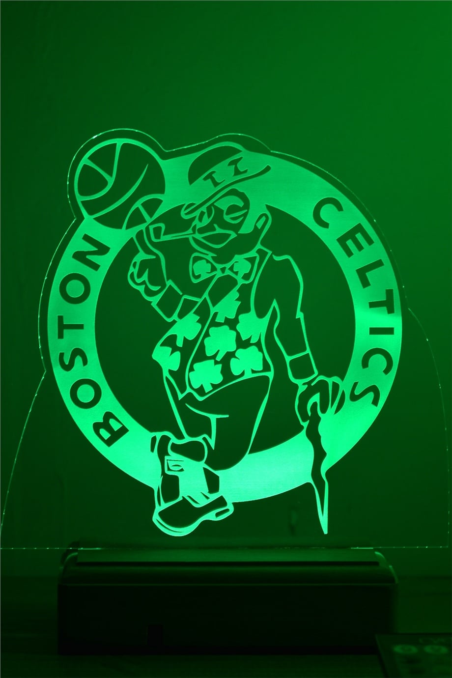 Boston Celtics NBA 16 Renk Gece Lambası